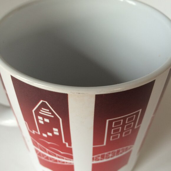 Tim Hortons Quebec 2016 Travellers Collection Series 1 Coffee Mug White Ceramic - Picture 7 of 8